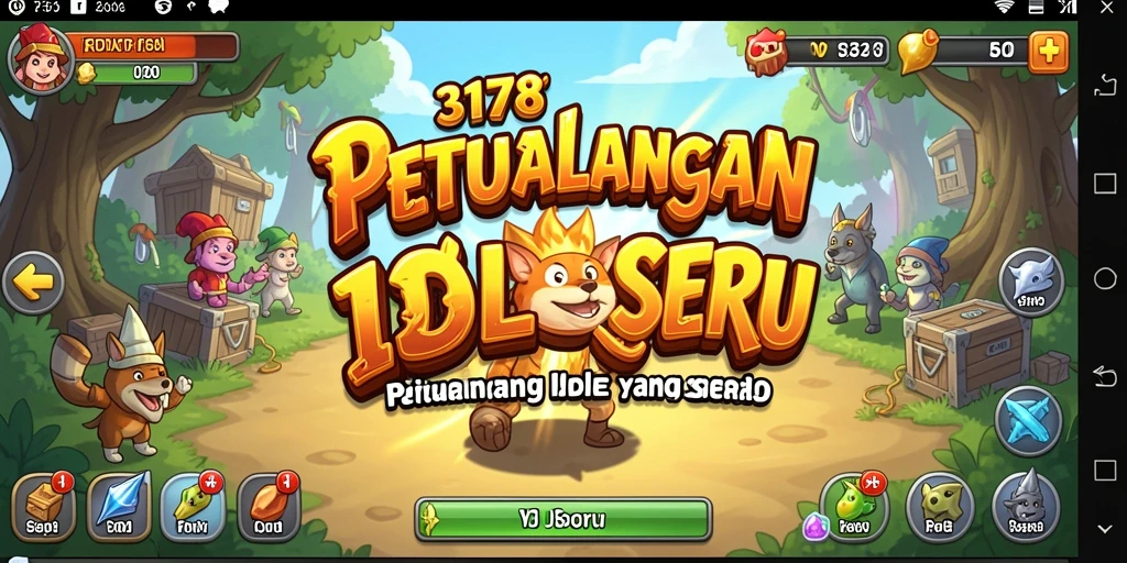 Screenshot gameplay 3178 yang menggambarkan pengalaman Idle yang menarik.
