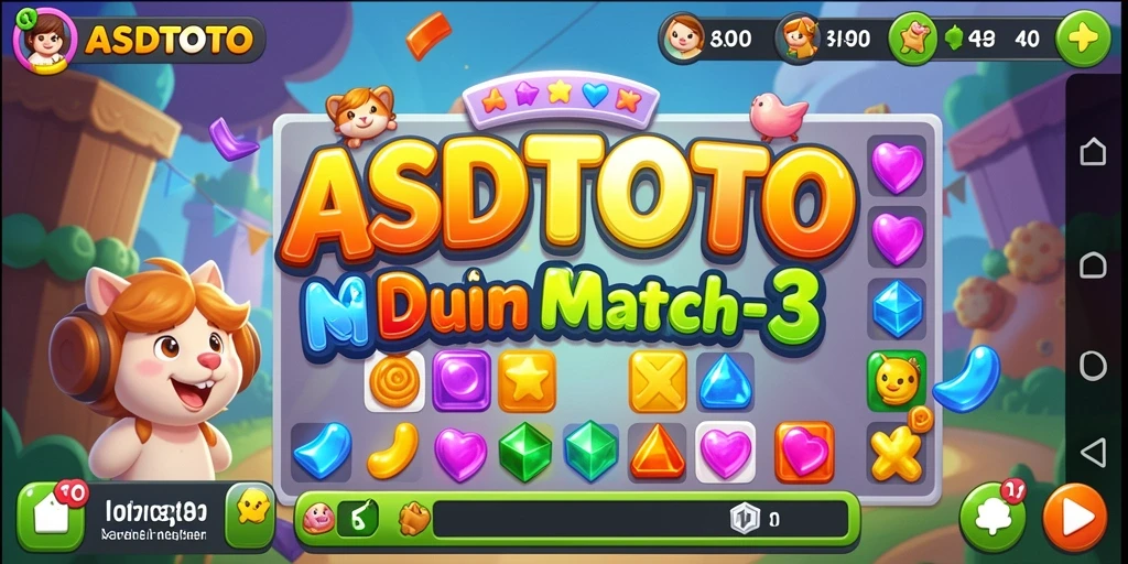 Tampilan menarik dari gameplay ASDTOTO yang penuh warna.