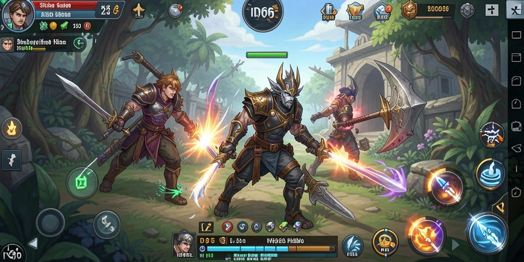Tampilan gameplay menarik dari ID66 dengan elemen strategi yang mendalam.