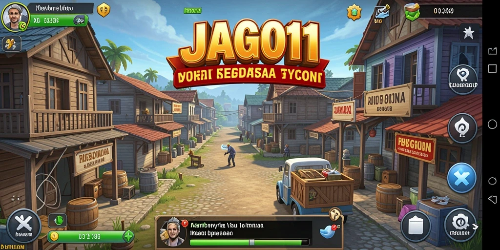 Tampilan gameplay menarik serta interaksi dalam JAGO11.