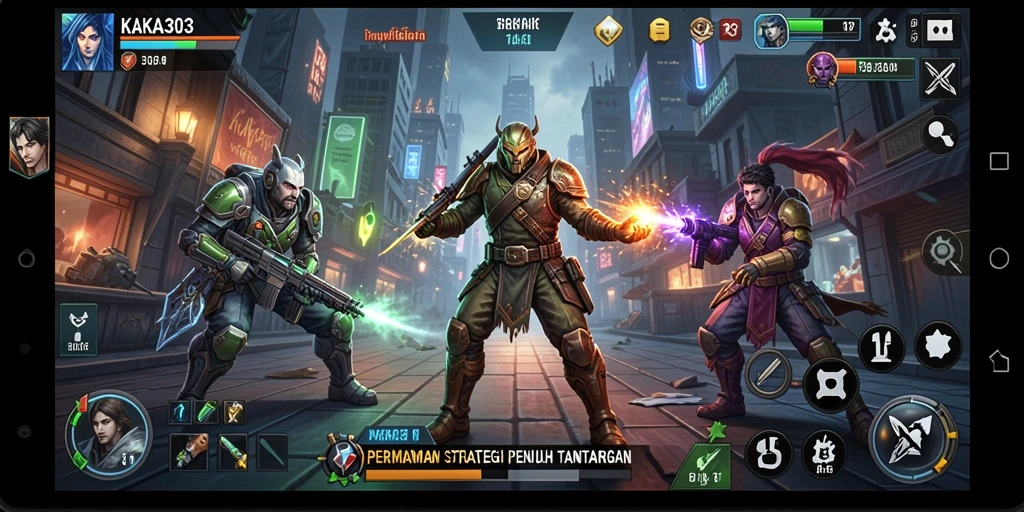 Gameplay strategi mendebarkan dalam KAKA303 yang menguji kecerdasan pemain.