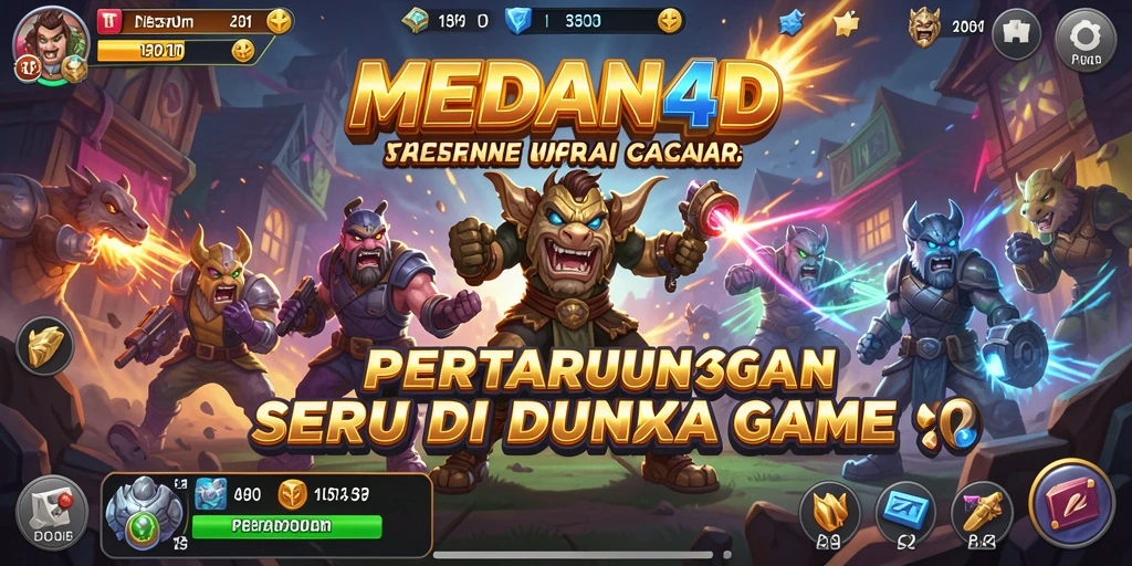 Tampilan mendebarkan dari pertarungan di MEDAN4D yang penuh aksi.