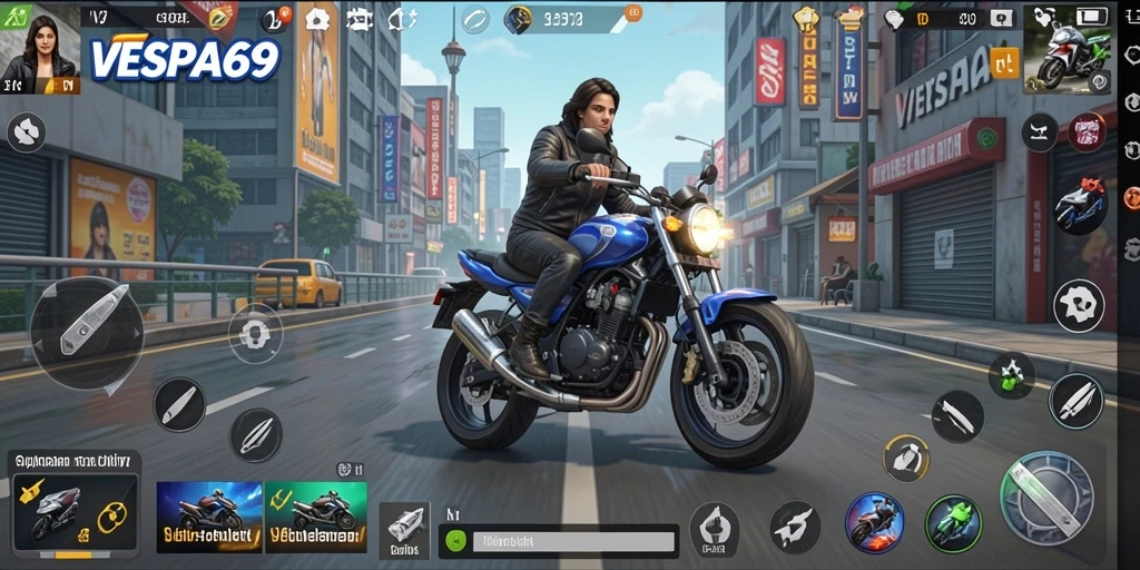 Tampilan utama VESPA69 dengan fitur pengelolaan yang intuitif.